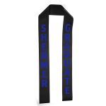 Custom 3" Badge Satin Stole - 60" Long - Brilliance - 6