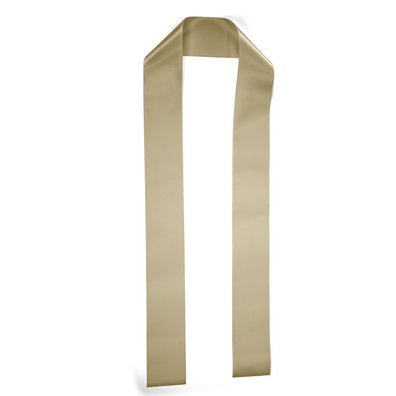 Custom 3" Badge Satin Stole - 60" Long - Brilliance - 9