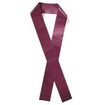 Custom 4" Badge Satin Sash - 45" Long - Sparkle - 1