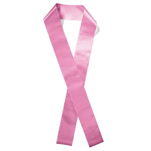 Custom 4" Badge Satin Sash - 65" Long - Brilliance - 1