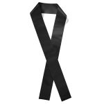 Custom 4" Badge Satin Sash - 65" Long - Sparkle - 3