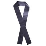 Custom 4" Badge Satin Sash - 65" Long - Sparkle - 7