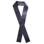 Custom 4" Badge Satin Sash - 83" Long - Sparkle - 7