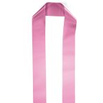 Custom 4" Badge Satin Stole - 60" Long - Sparkle - 5