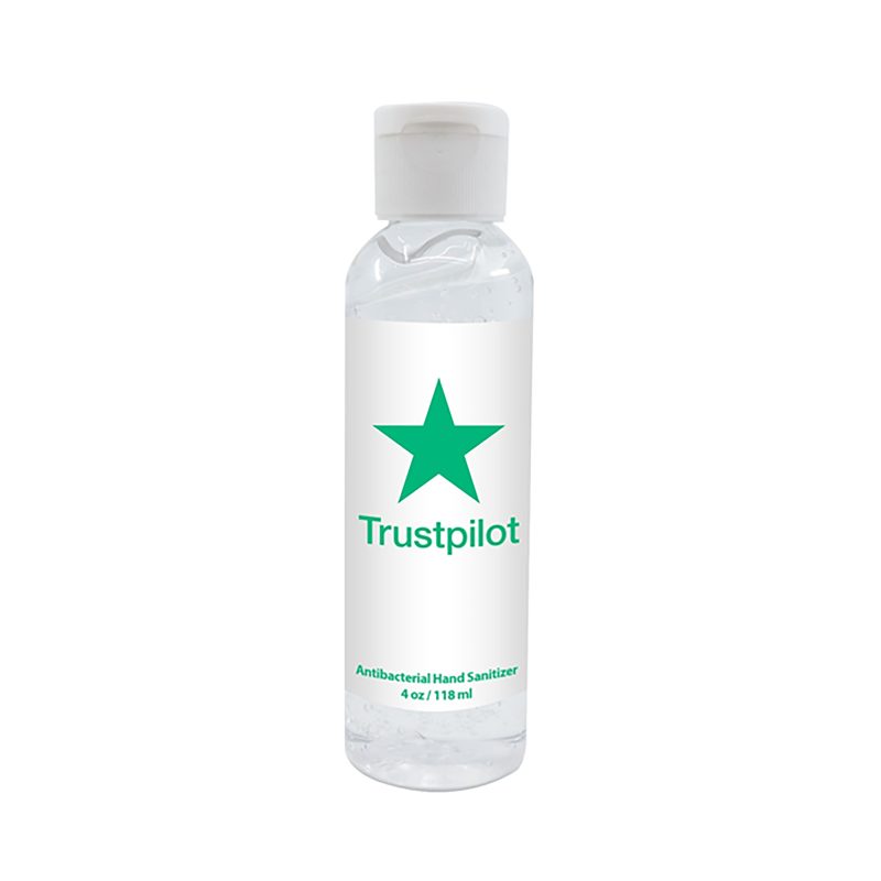 Custom 4 oz Bullet Style USA Made Antibacterial Hand Sanitizer - 1