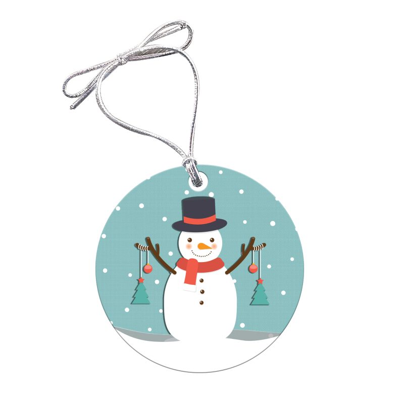 Custom 5D Round Ornament