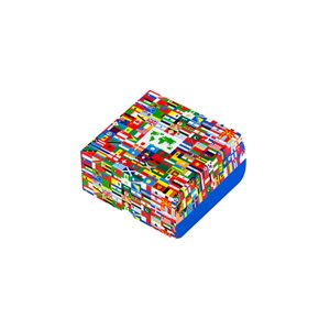 Custom 7.25" x 7.25" x 3.625" E-Flute Fold Above Box Double Side