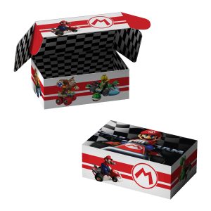 Custom 8" X 5" X 3" E-Flute Tuck Box Double Side