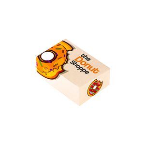 Custom 8" x 5.5" x 3.25" E-Flute Tuck Box Double Side
