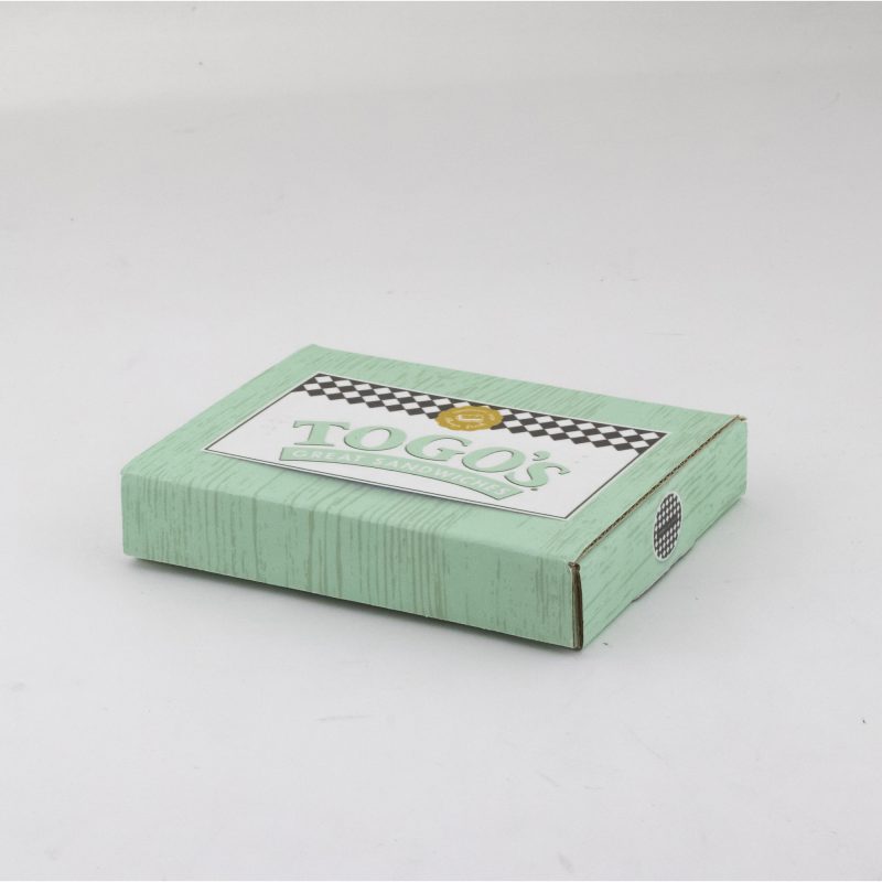 Custom 8.5" X 6.5" X 1.5" E-Flute Tuck Box Single Side