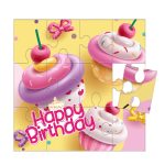 Custom 8x8 12-Piece Magnetic Puzzle