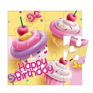 Custom 8x8 12-Piece Magnetic Puzzle