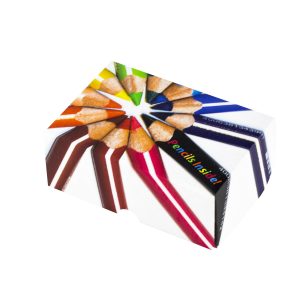 Custom 9" x 6" x 3.5" E-Flute Fold Above Box Single Side