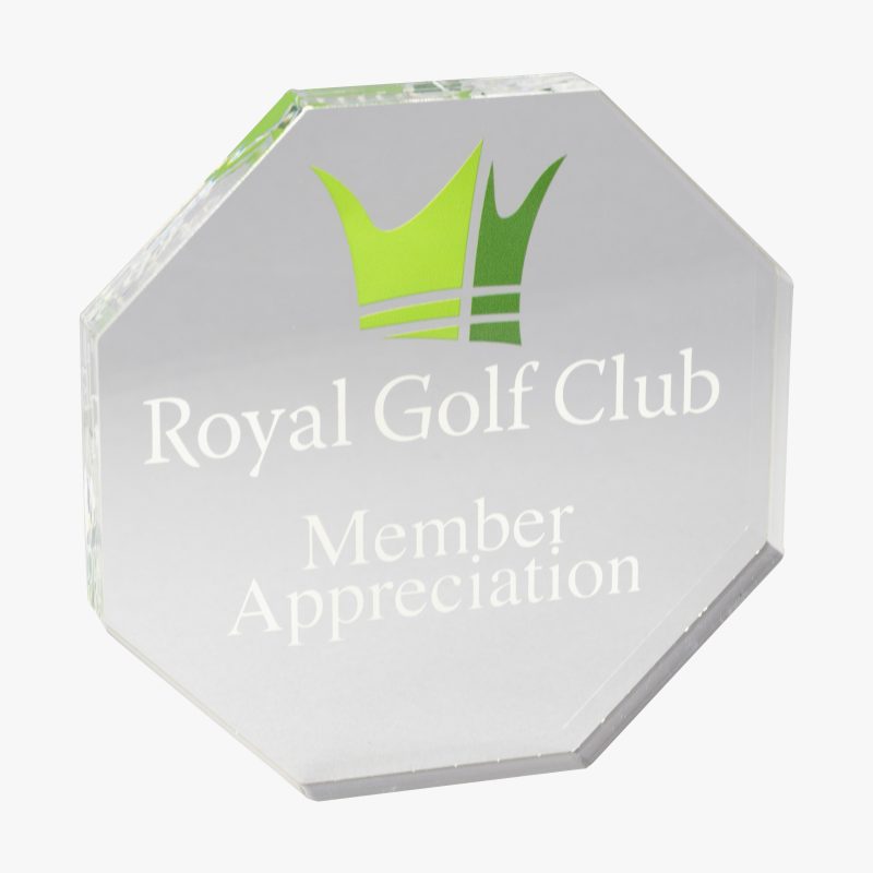 Custom Acrylic Award 20 square inches - 9