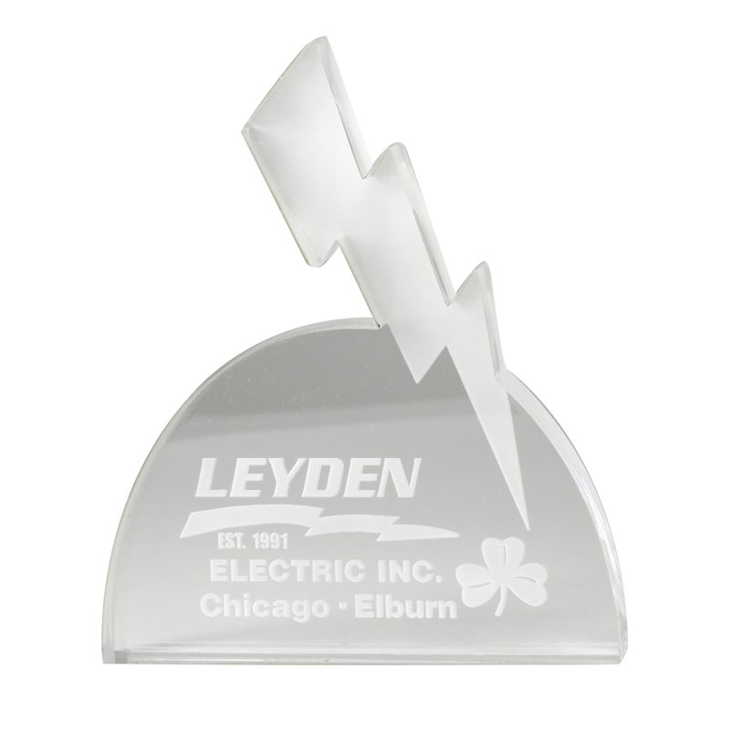 Custom Acrylic Award 50 square inches - 8