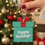 Custom Acrylic Holiday Ornament