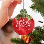 Custom Acrylic Holiday Ornaments