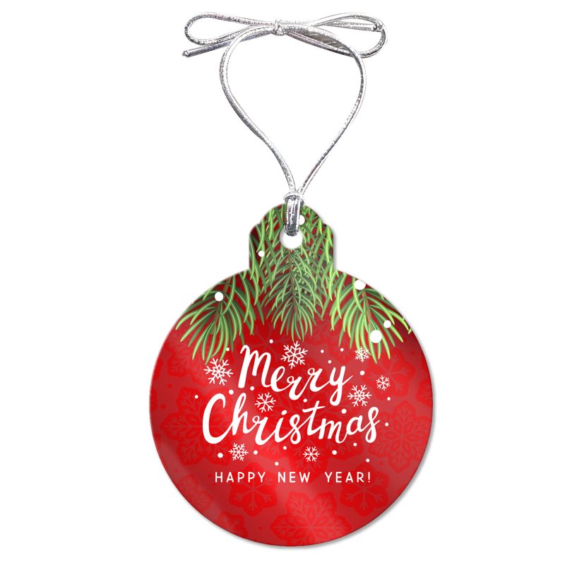 Custom Acrylic Holiday Ornaments - 4