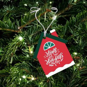 Custom Acrylic House Ornament