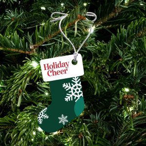 Custom Acrylic Stocking Ornament