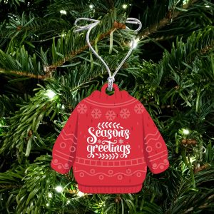 Custom Acrylic Sweater Ornament