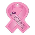 Custom Awareness Ribbon Shaped Luggage Tag