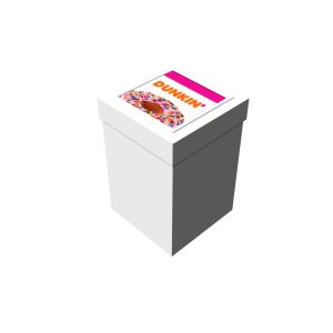 Custom BX-DGB8W Deluxe White Gift Box