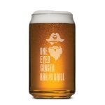Custom Beer Can Glass - 16 oz.