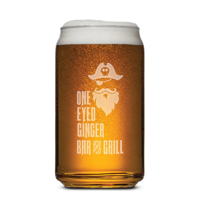 Beer-Can-Glass-16-oz-46548 Custom Beer Can Glass - 16 oz.