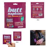 Custom Butt Napkins Flushable Wipes - 5