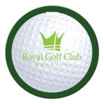 Custom Golf Ball Shaped Luggage Tag