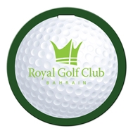 Custom Golf Ball Shaped Luggage Tag