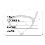 Custom Golf Balls Luggage Tag - 1