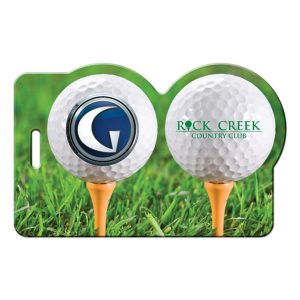 Custom Golf Balls Luggage Tag