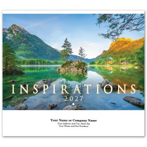 Custom Inspirations Spiral Wall Calendar
