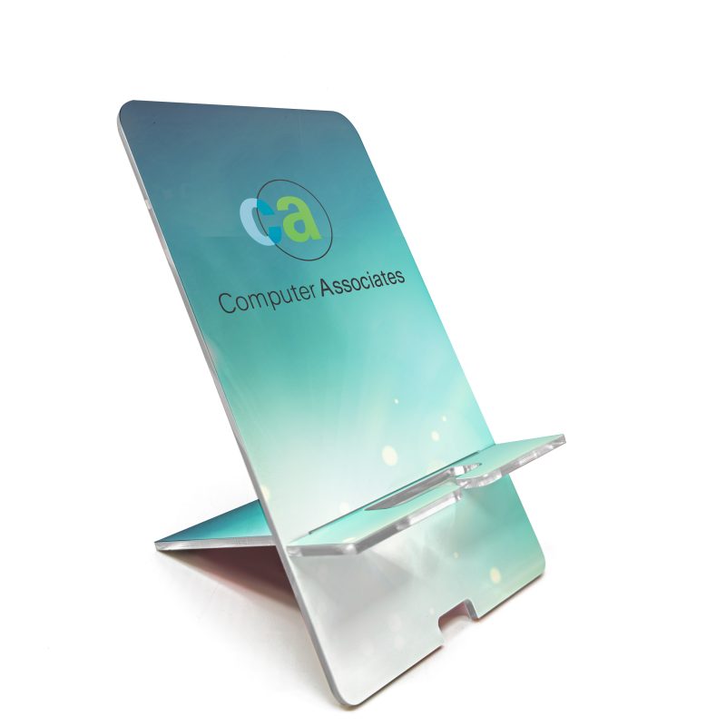 Custom Large Upright Acrylic Phone Stand - 2