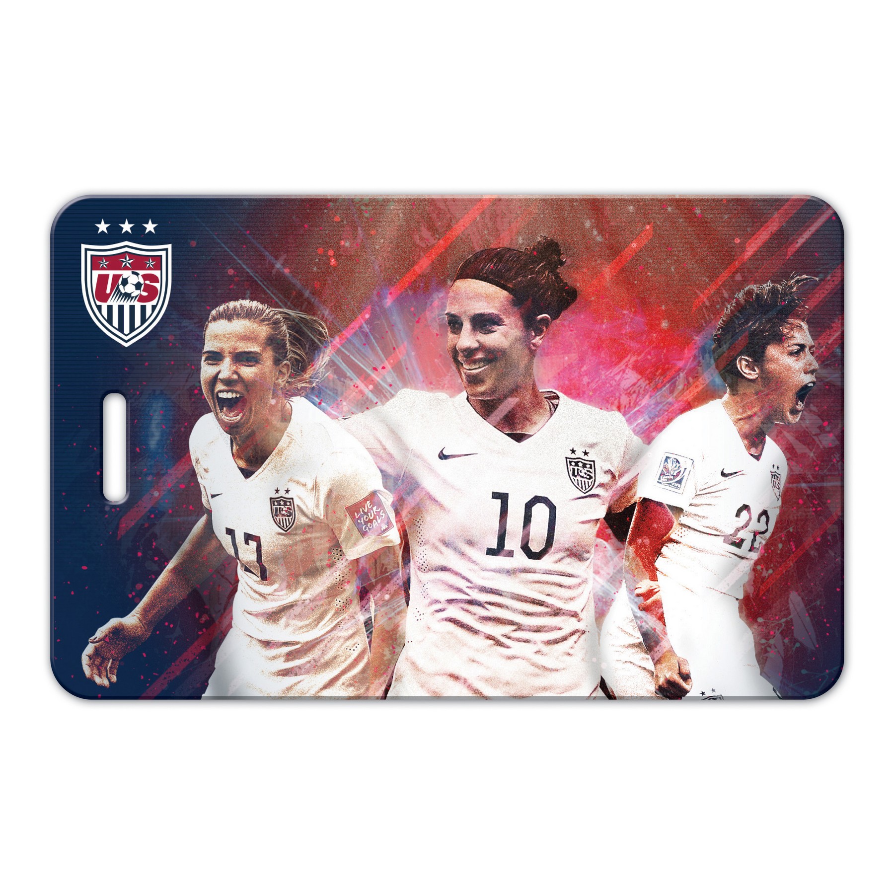Custom Rectangle Shaped Luggage Tag