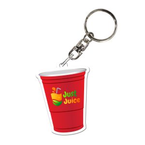 Custom Red Party Cup Keychain
