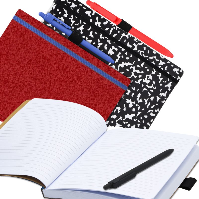 Senzabrite-Perfect-Bound-Pen-Journals-5x7-JBNP57 Custom Senzabrite Perfect Bound Pen Journals (5"x7")