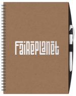 Custom SlimLine Neutral NoteBook w/ Penport (7" x 10")