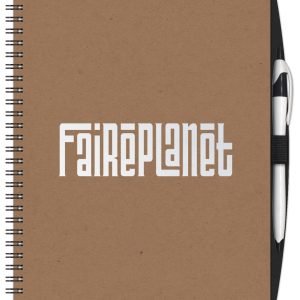 Custom SlimLine Neutral NoteBook w/ Penport (7" x 10")