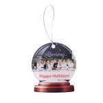 Custom Snow Globe Acrylic Ornament