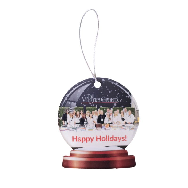 Custom Snow Globe Acrylic Ornament