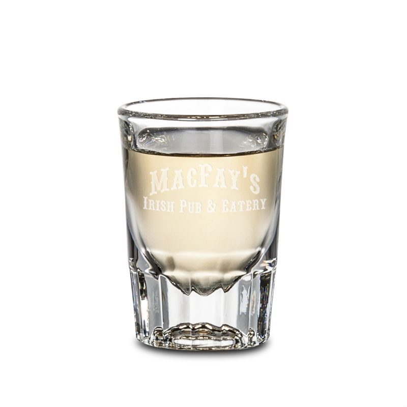 Custom Standard Tavern Shot Glass - 2 oz.