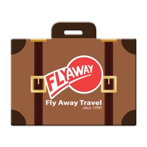 Custom Suitcase Shaped Luggage Tag