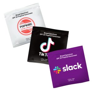 Custom Sunscreen Packet SPF30 .1 fl oz