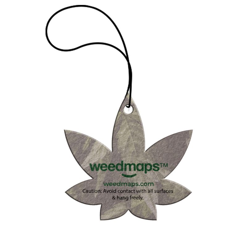 Tek-Scents-Air-Freshener-Cannabis-Leaf-AF111 Custom Tek-Scents Air Freshener - Cannabis Leaf
