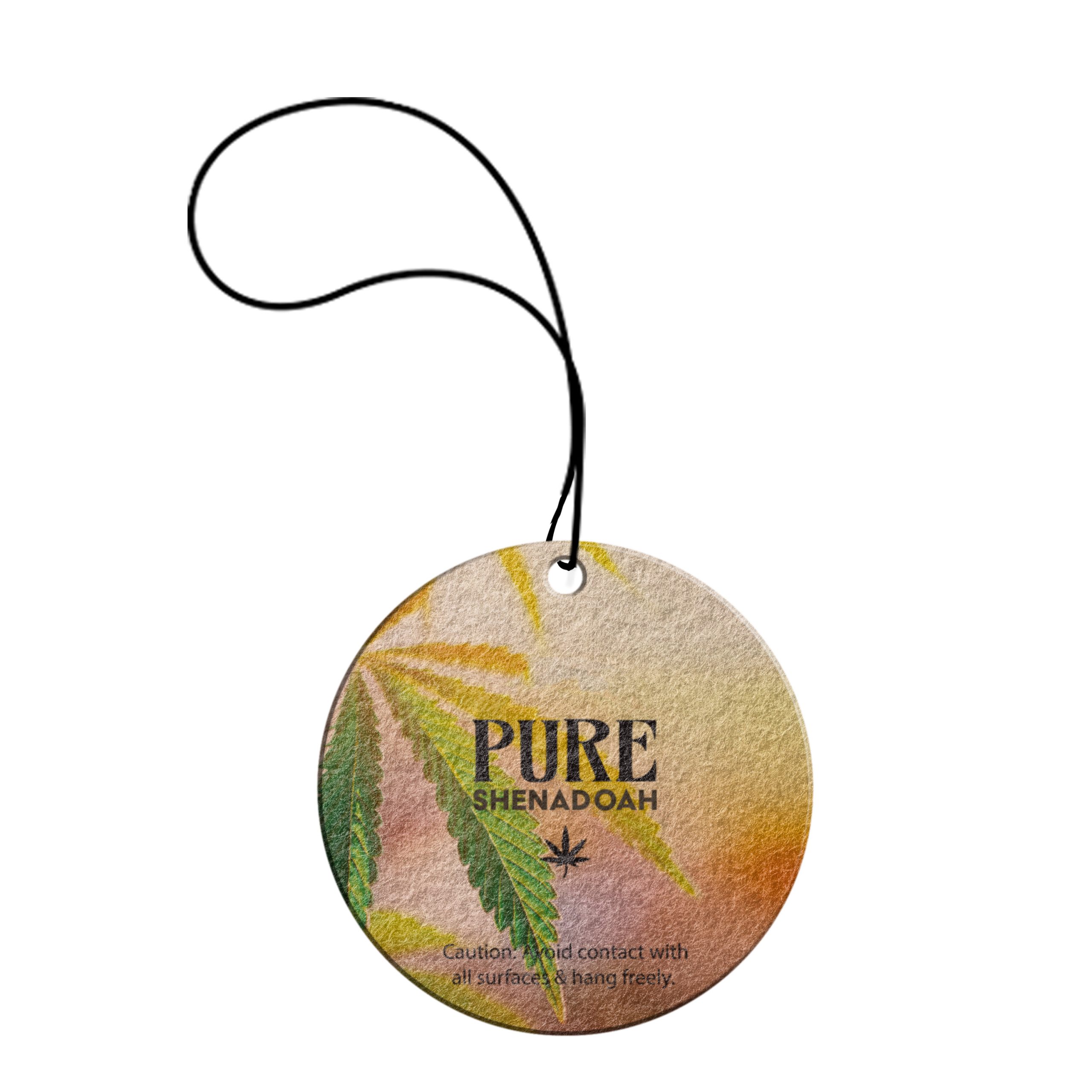 Custom Tek-Scents Air Freshener-Circle