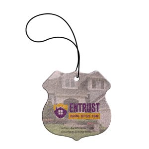 Custom Tek-Scents Air Freshener- Shield