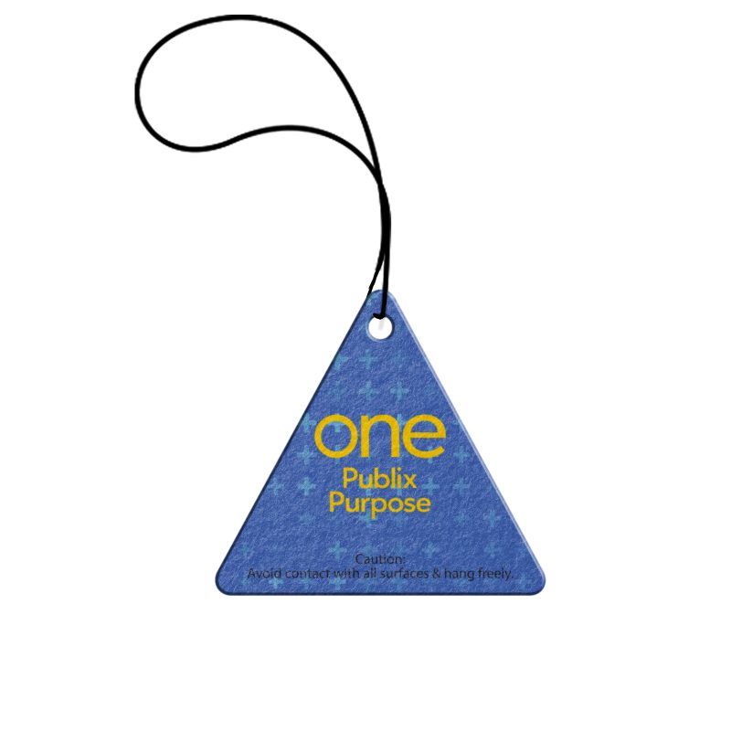 Tek-Scents-Air-Freshener-Triangle-AF114 Custom Tek-Scents Air Freshener - Triangle